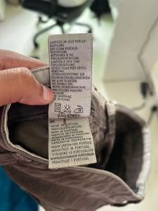 zara Men's brown Corduroy Pants