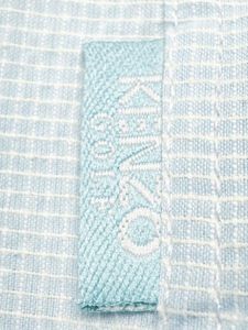 Kenzo Light Blue Short Sleeve Button-Up Shirt