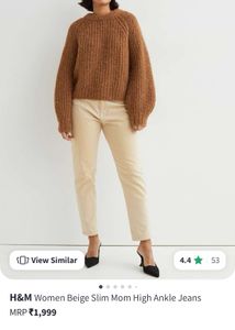 H&amp;M Beige Jeans
