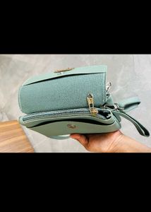 Stylish Mint Green Handbag