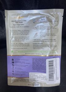 LuxaDerme Peeling &amp; Exfoliating Foot Mask