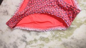 Cute Floral Bikini Bottom