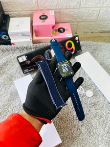 SERIES 9 with apple logo 😍Flip hand pickup call