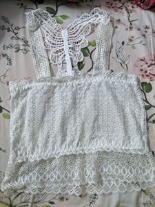 set of 2 soft lace bralettes,--fixed Price