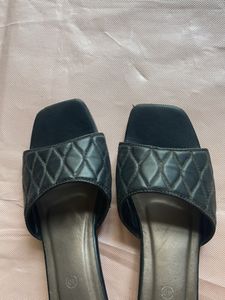 Black Block Heels