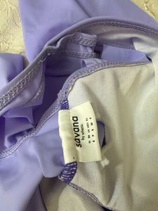 Stylish Two-Tone Swim Dress