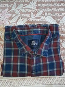 Men's Plaid Slim Fit Shirt