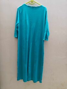 Comfy Blue Nightgown-XL