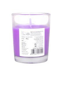 Iris Lavender Shot Glass Candle