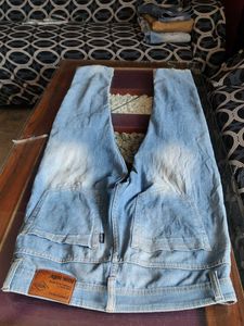 Light Wash Denim Jeans