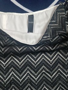 Black Net Mini Skirt