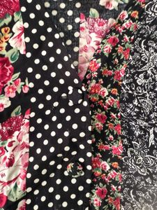 Y2k Floral Patchwork Top