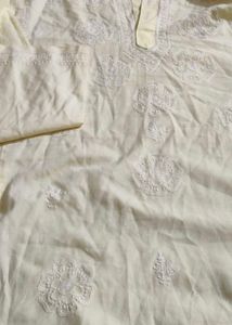 Chikankari Embroidered Kurta