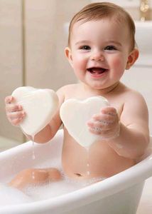 Heart Shaped Soap for baby's
