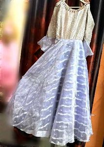 LAVENDER COLOUR GOWN