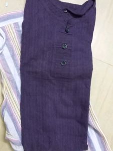 Khadi Cotton Kurta With Pant