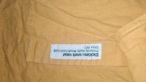 Men's Yellow Short Sleeve Button-Up Shirt