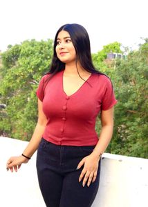 Red ♥️ cute Top
