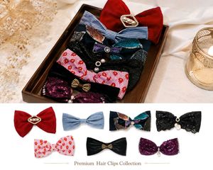 Premium Bow Hair Clips Collection