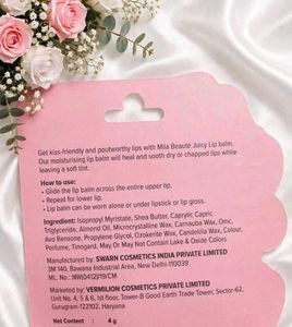 Pack of 3 Mila Beaute Juicy Lip Balm | Kiss-Friend
