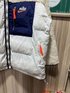 Nike Colorblock Sherpa Zipup Puffer Jacket