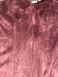 Velvet Fringe Dress