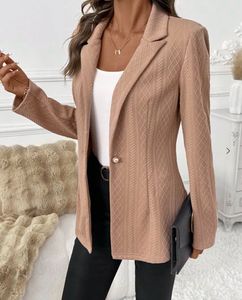 Stylish Textured Blazer Jacket