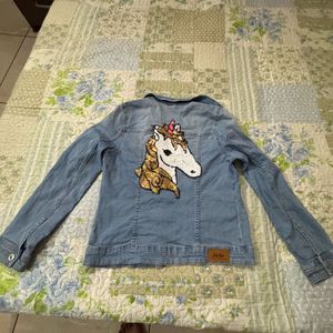 Original #Design. Girls Rule Denim Jacket