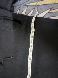 Black Graphic Print Hoodie