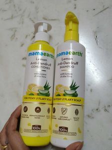 Mamaearth Lemon  Shampoo & Conditioner