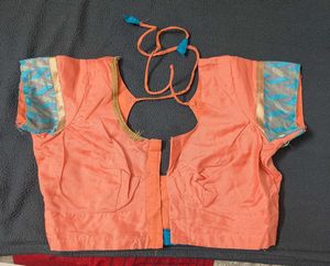 Stylish Peach Ethnic Blouse