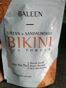 body wax powder