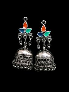 Bohemian Jhumka Earrings