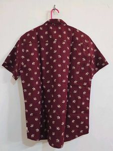 Men's Short Sleeve Floral Shirt