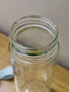 New Stylish Glass Water Bottle with Lid