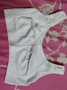 White Daisy Dee Sports Bra