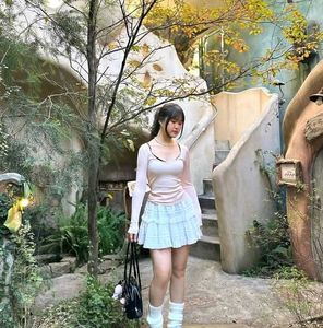 Cute ruffled skirt Kawaii streetwear