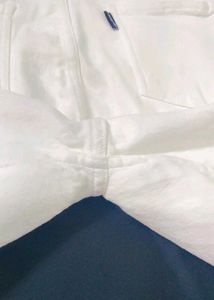 (FREAKINS) White Denim Shorts