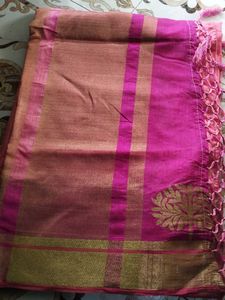 pink saree