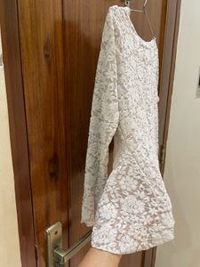 Elegant White Lace Blouse