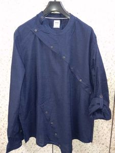 Max Stylish Men's Navy Blue Kurta