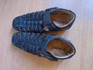 Stylish Black Gladiator Kurta Shoes For Men and Wo
