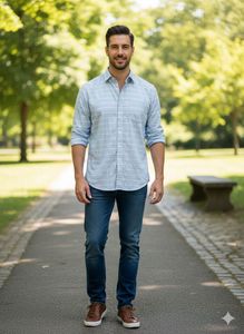 Striped Casual Shirt