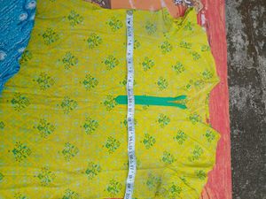 Lime Green 🍋‍🟩 Kurti &amp; Leggings Set