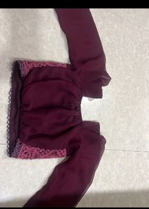 Embroidery Crop Top