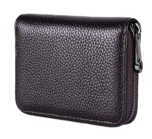 Zipped Card Holder Wallet