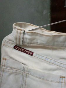 White Flare Jeans