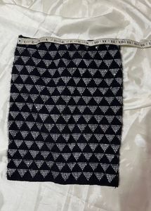 Chevron Mini Skirt &amp; Crop Top Set