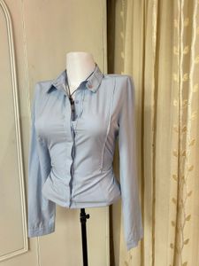 Light Blue Button-Up Shirt