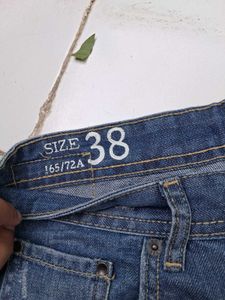 Springfield Men's Blue Denim Shorts